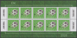 !a! GERMANY 2021 Mi. 3611 MNH SHEET(10) - European Soccer Championship 2021 - 2021-…