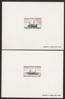 N° 484 + 485  2 EPREUVES DE LUXE Du 18 Fr Et 31 Fr "Bâteaux Anciens". - Imperforates, Proofs & Errors