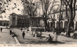Sétif (Algérie) Place Nationale, Le Kiosque De La Musique - Carte LL  N° 23 - Sétif