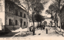 Sétif (Algérie) Porte De Bougie Et Le Trésor Publique - Carte LL  N° 14 - Setif