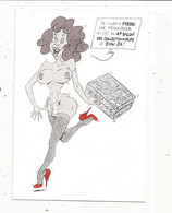 Cp, Bourses & Salons De Collections, 4 E Salon Des Collectionneurs, 1986 ,Figeac ,pin Up , Illustrateur Signée Mennebeuf - Beursen Voor Verzamellars