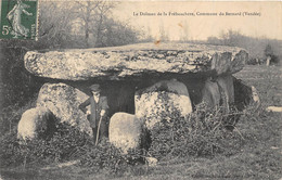 85-LE DOLMEN DE LA FREBOUCHERE- COMMUNE DU BERNARD - Sables D'Olonne