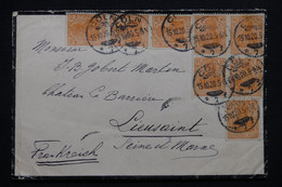 ALLEMAGNE - Enveloppe De Cöln Pour La France En 1920, Affranchissement  Germania X 8 Exemplaires   - L 99594 - Cartas