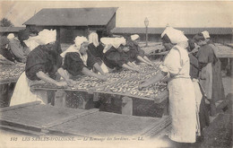 85-LES-SABLES-D'OLONNE-LE REMUAGE DES SARDINES - Sables D'Olonne