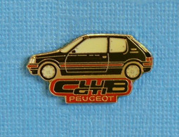1 PIN'S //  ** CLUB GTI / PEUGEOT 205 GTI ** - Peugeot