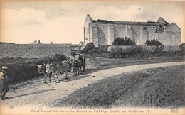 85-LES-SABLES-D'OLONNES-SAINT-JEAN-D'ORBESTIERS, LES RUINES DE L'ABBAYE FONDEE PAR GUILLAUME IV - Sables D'Olonne