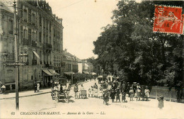 Châlons Sur Marne * Avenue De La Gare * Attelage - Châlons-sur-Marne