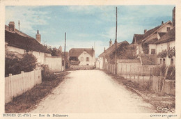 CPA 21 BINGES RUE DE BELLENEUVE (cpa Rare - Andere & Zonder Classificatie