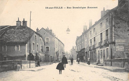 CPA 21 IS SUR TILLE RUE DOMINIQUE ANCENOT - Is Sur Tille