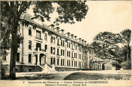Draveil * Sanatorium Des Cheminots * Section Féminine De Champrosay * Bâtiment Principal * Façade Sud - Draveil