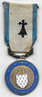 Médaille émaillée De La Société Des Hospitaliers Sauveteurs Bretons - Other & Unclassified