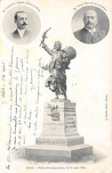 Riom      63       Statue "La Marseillaise"  Inauguration 14/15 Août 1904         (voir Scan) - Riom