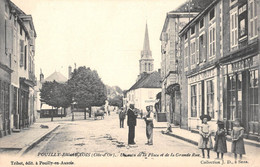 CPA 21 POUILLY EN AUXOIS UN COIN DE LA PLACE GRANDE RUE ABOUTISSANT A LA RUE DE LA GARE - Other & Unclassified