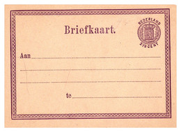 Pays Bas - Entiers Postaux - Postal Stationery