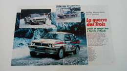 Coupure De Presse 57ème Rallye De Monte Carlo - Sonstige & Ohne Zuordnung