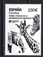 ESPAÑA 2021 ** MNH ED. 5493 FAUNA. PARQUE DE LA NATURALEZA DE CABÁRCENO. CANTABRIA - Unused Stamps