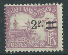 Nlle Calédonie Taxe. N° 24 X  2 F. Sur 1 F. Violet  Trace De Charnière  Sinon TB - Portomarken