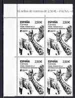 ESPAÑA 2021 ** MNH ED. 5493 FAUNA. PARQUE DE LA NATURALEZA DE CABÁRCENO. CANTABRIA BL.4 - Neufs