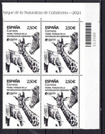 ESPAÑA 2021 ** MNH ED. 5493 FAUNA. PARQUE DE LA NATURALEZA DE CABÁRCENO. CANTABRIA BL.4 - Unused Stamps