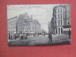 Busy Corner Genesee Street  Utica New York     Ref  4973 - Utica