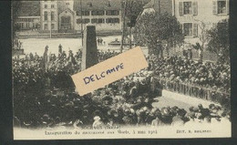 25 - Sochaux - Inauguration Du Monument Aux Morts Le 4 Mai 1924 - - Sochaux