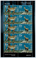 Bosnia And Herzegovina 2021: Europa - Endangered National Wildlife; 5 Complete Sets In A Small Sheets. MNH** - 2021