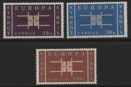 Cyprus (02) 1963 Europa Set. Mint. Hinged. - Autres & Non Classés