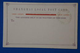 U14 CHINA BELLE CARTE   RARE 1924 + CHINE SHANGHAI LOCAL POST  + A VOIR - 1912-1949 République