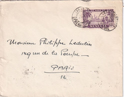 SENEGAL 1938 LETTRE DE DAKAR - Lettres & Documents