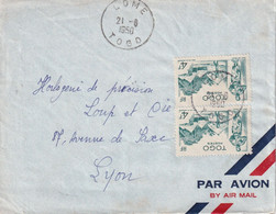 TOGO 1950 PLI AERIEN DE LOME - Covers & Documents