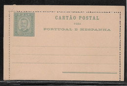 Portugal - Ponta Delgada - Entiers Postaux - Ponta Delgada