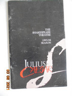 Shakespeare Theatre: 1993-1994 Season Julius Caesar - Literatur