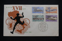 ITALIE - Enveloppe FDC En 1960 - Jeux Olympiques - L 99730 - F.D.C.