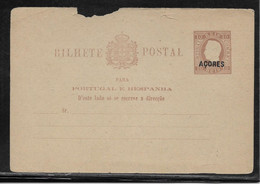 Portugal - Açores - Entiers Postaux - Açores