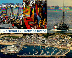 La Turballe * Vue Sur Le Port De Pêche * Multivues * Pêcheurs Bateaux - La Turballe