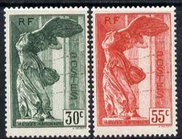 France 1937 National Museum Set Of 2, Mounted Mint, SG 586-7 - Other & Unclassified