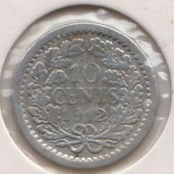 @Y@    Nederland  10   Cent   Wilhelmina 1912      (5247) - 10 Cent