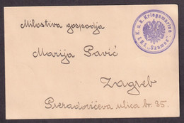 Austria, S.M.S. SZAMOS, Very Nice Cancel On Bosnia And Herzegovina Stationery. - Sonstige & Ohne Zuordnung