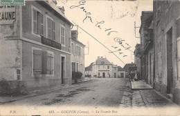 CPA 23 GOUZON LA GRANDE RUE - Autres & Non Classés