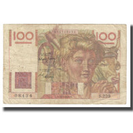 France, 100 Francs, Jeune Paysan, 1948, D AMBRIERES, GARGAM, 1948-04-15, TB - 100 F 1945-1954 ''Jeune Paysan''