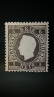 D.LUIS I - FITA DIREITA - 5 RÉIS - P.LISO - DENT 12 3/4 - Unused Stamps