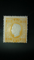 D.LUIS I - FITA DIREITA -80 RÉIS - P.PORCELANA - DENT 12 3/4 - Unused Stamps