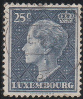 Luxemburgo 1948 Scott 251 Sello º Personajes Gran Duquesa Charlotte Michel 445 Yvert 415 Luxembourg Stamps Timbre - 1948-58 Charlotte Di Profilo Sinistro