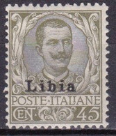 Libia - 1917 45 C.verde N. 18 MNH - Libië