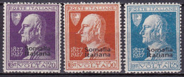 Somalia 1927 - Volta N.109/111 MNH - Somalië