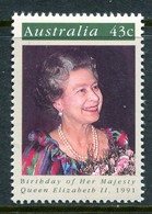 Australia 1991 Queen Elizabeth II's Birthday MNH (SG 1286) - Ongebruikt