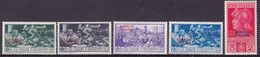 Somalia 1930 - Ferruccio N. 133/137 MNH - Somalië