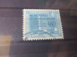 NATIONS UNIES NEW YORK  YVERT N°80 - Used Stamps