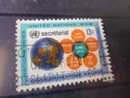 NATIONS UNIES NEW YORK  YVERT N°176 - Usati