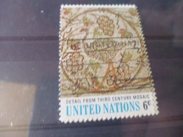 NATIONS UNIES NEW YORK  YVERT N°195 - Gebraucht
